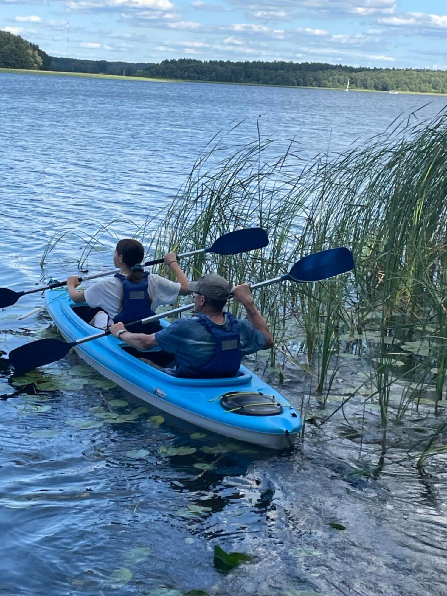 Dom Nad Jeziorem Mazury Pomost Segment 2 Gizycko Luaran gambar